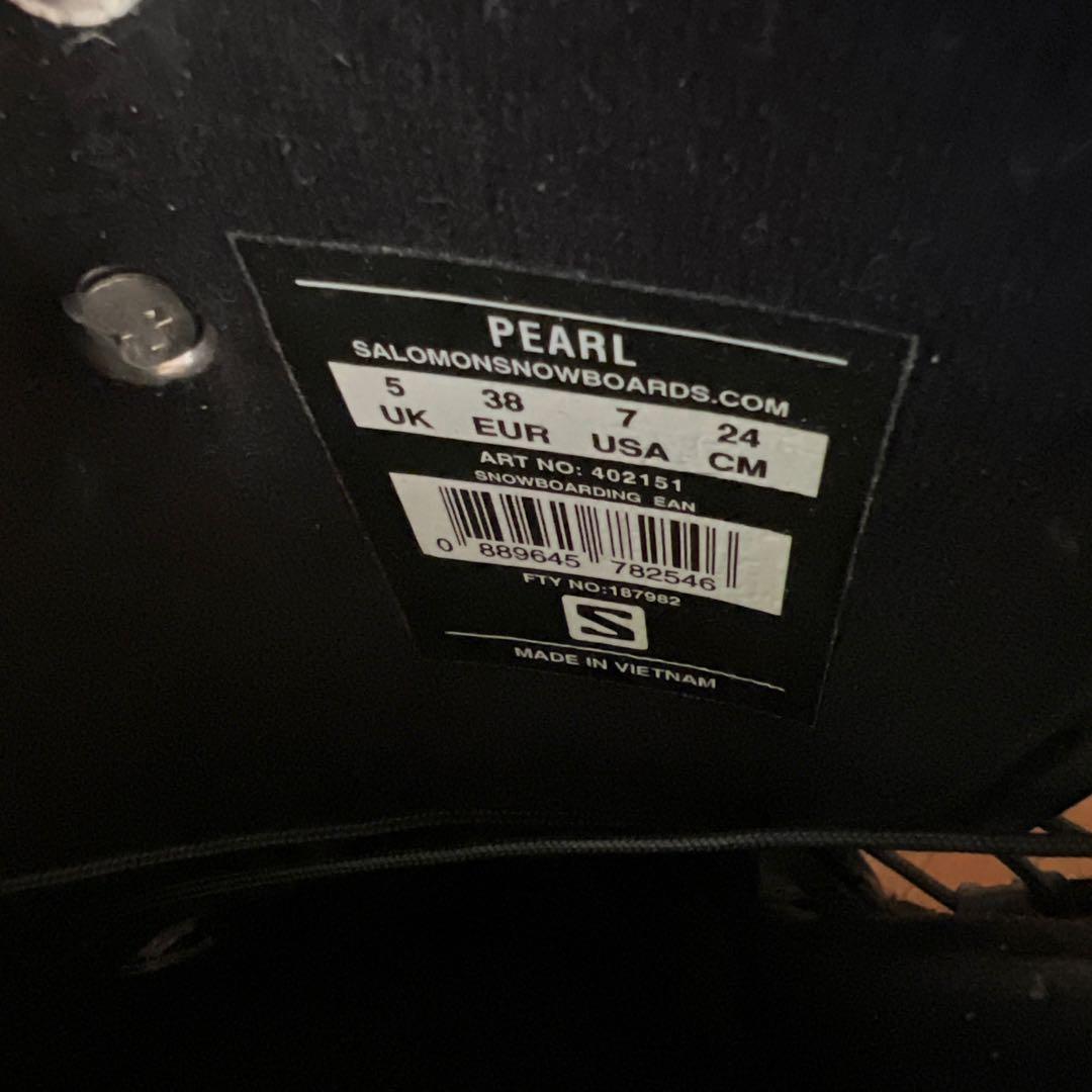 SALOMON PEARL スノーボードブーツ 24cm
