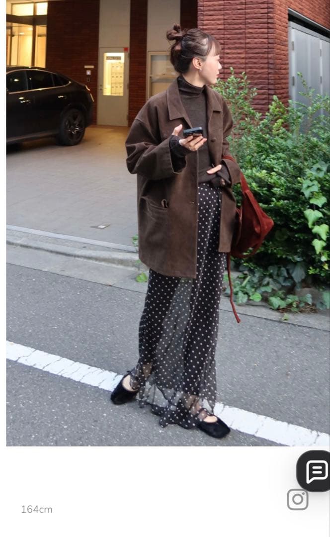 ラポドゥジェム eco suede coverall