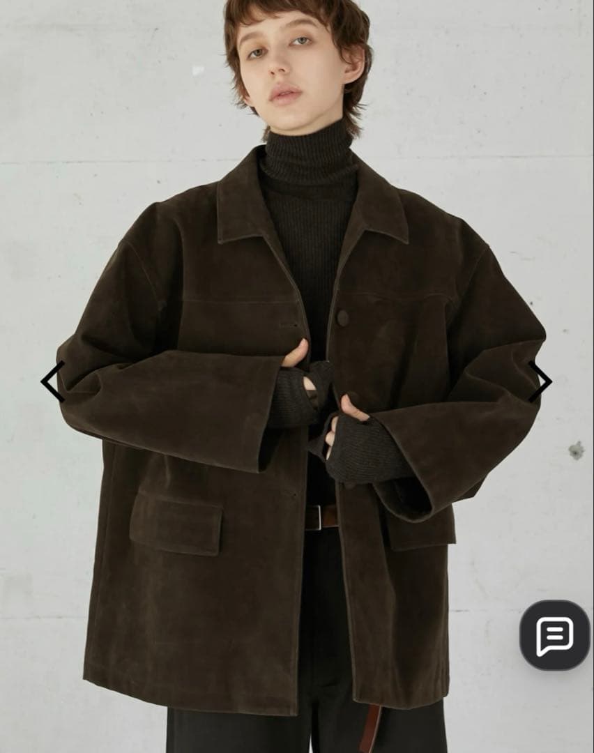 ラポドゥジェム eco suede coverall