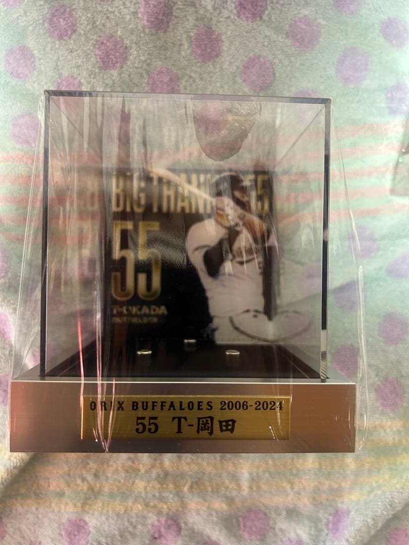 オリックスバファローズ 選手引退記念 直筆サインボール　T岡田選手、小田選手