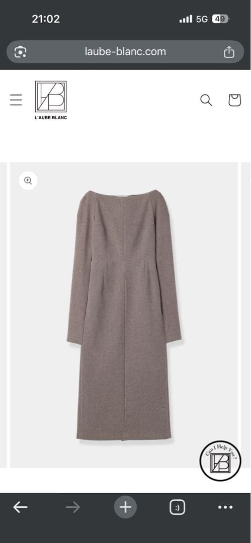 り*え様 ローブブランのナローラインケープドレス