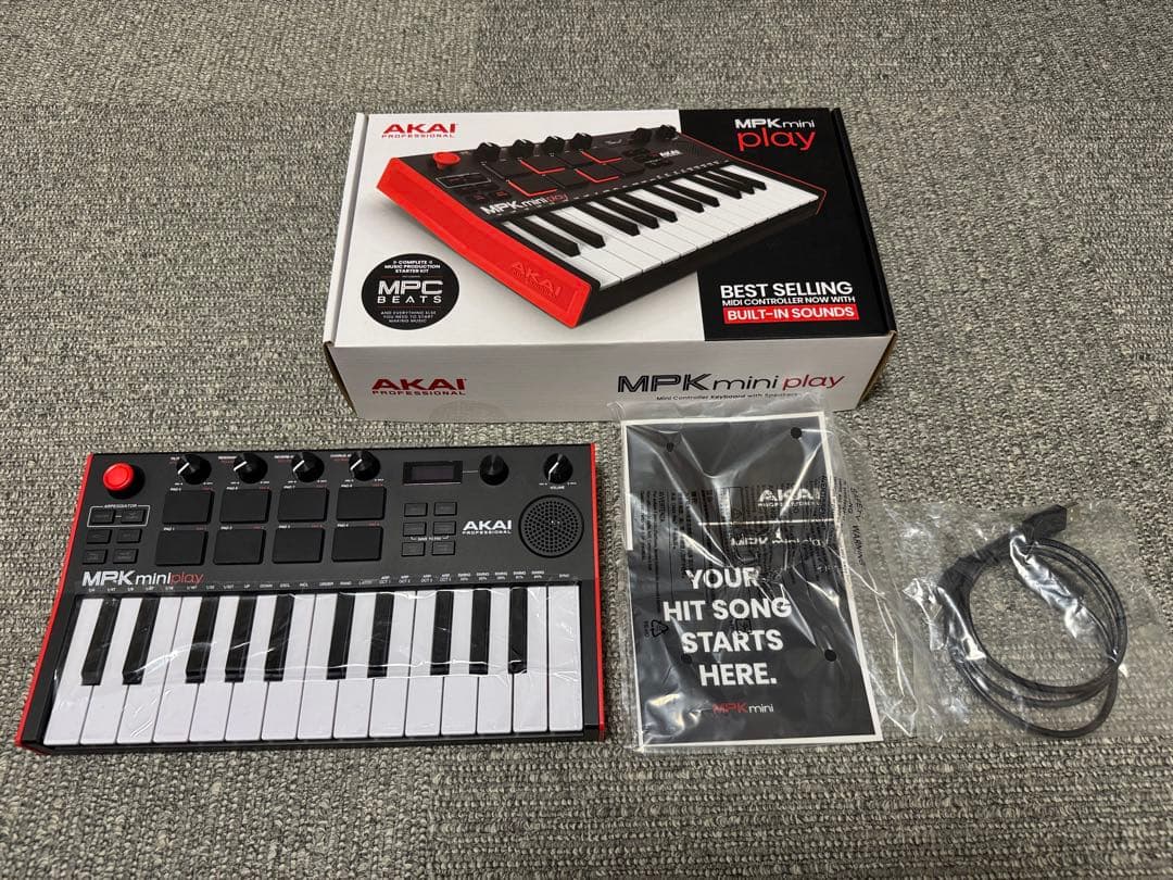 AKAI MPK mini play 25鍵 MIDIキーボード