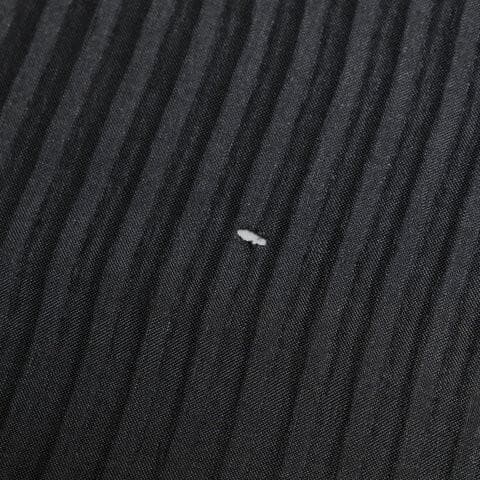 イッセイミヤケimproductプリーツエプロンワンピース2wayブラックグレー