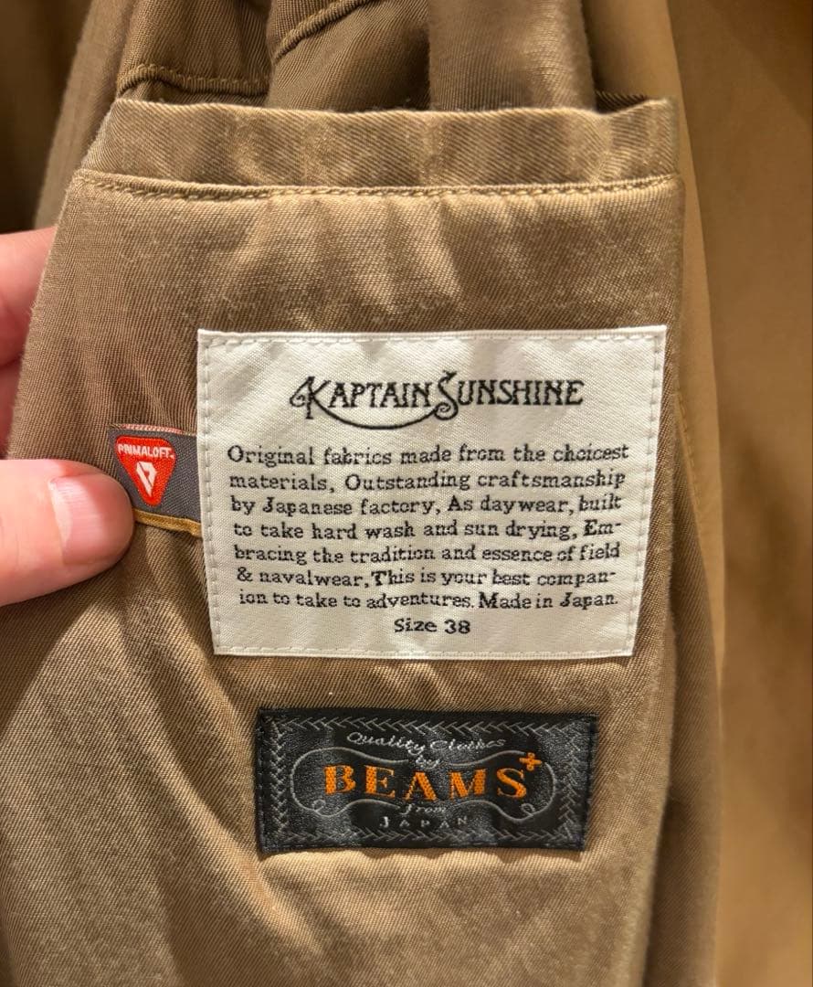 KAPTAIN SUNSHINE BEAMS PLUS 別注 ダッフルコート M