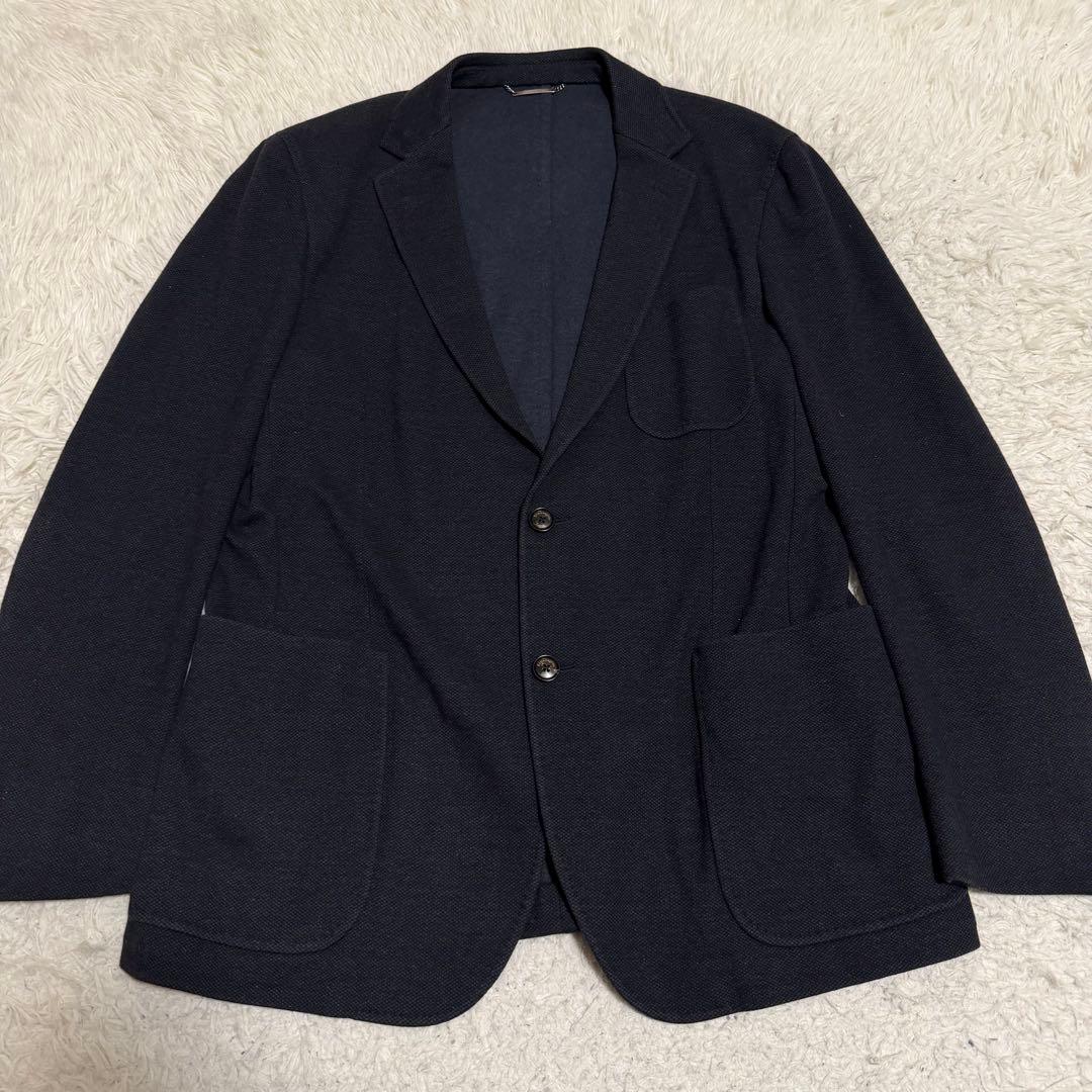 美品XLサイズ相当　純正　エルメネジルド ゼニア テーラード　アンコン