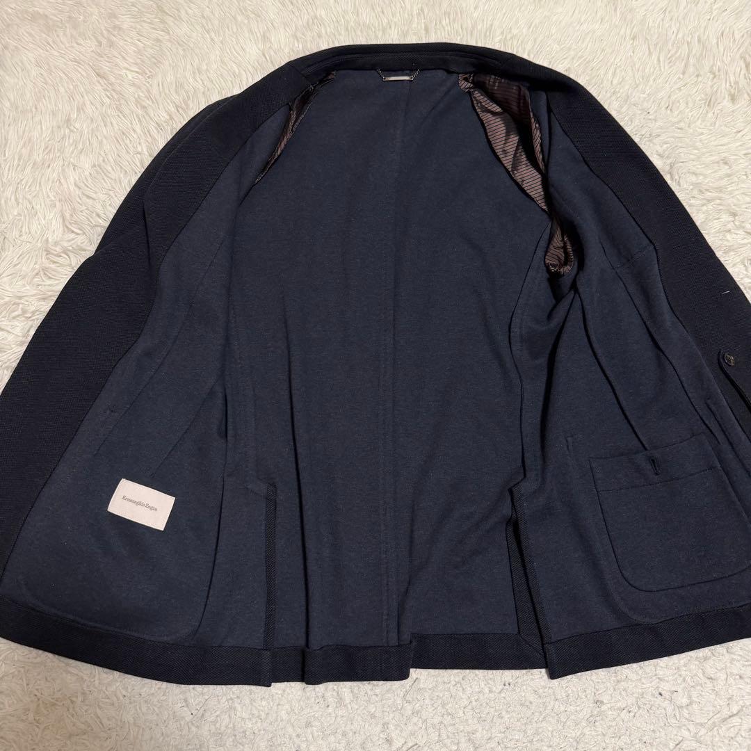 美品XLサイズ相当　純正　エルメネジルド ゼニア テーラード　アンコン