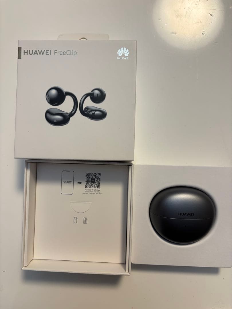 HUAWEI FreeClip ワイヤレスイヤホン