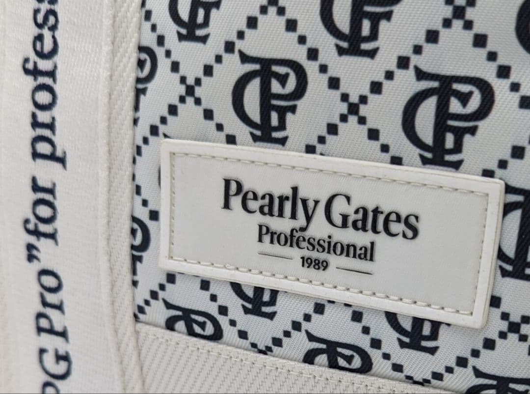 ★新品正規品 パーリーゲイツモノグラム柄 カートバッグ unisex ポーチ付き