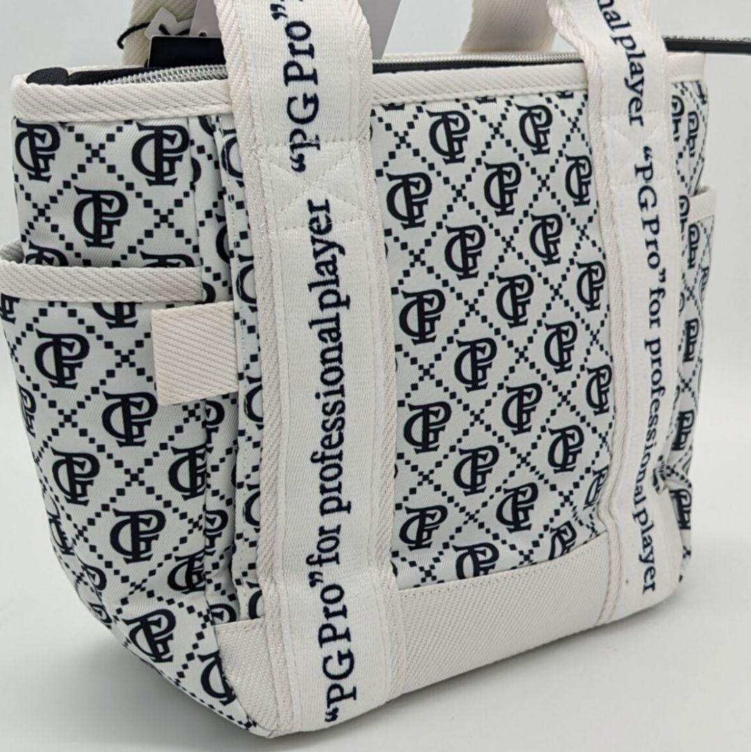 ★新品正規品 パーリーゲイツモノグラム柄 カートバッグ unisex ポーチ付き