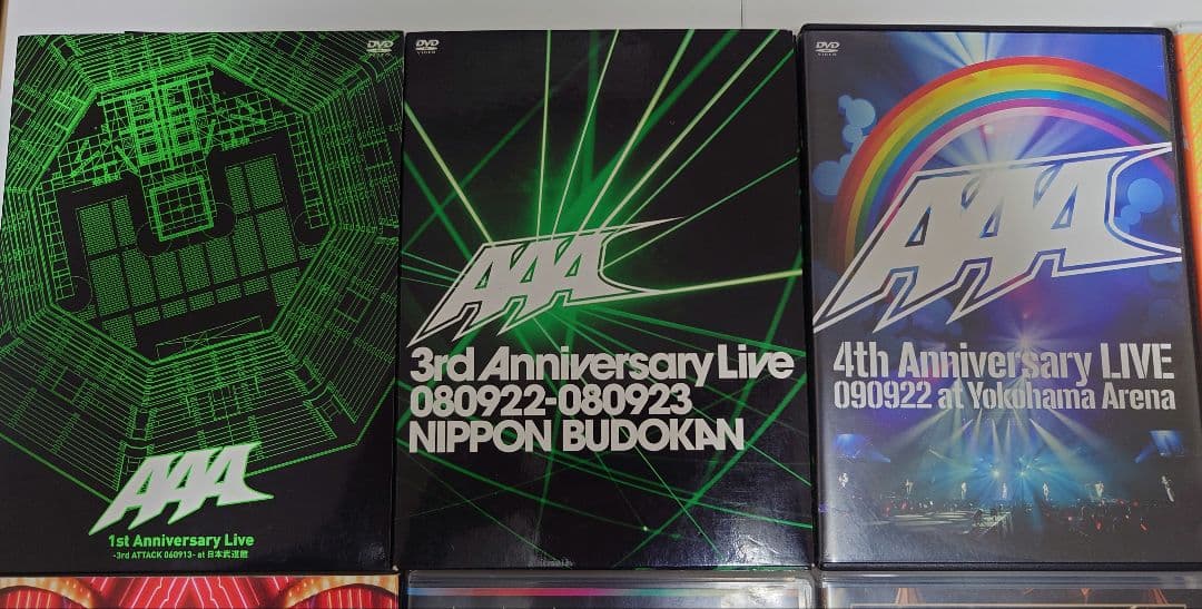 【りーお】☆豪華23点セット 美品 AAA LIVE DVDベストアルバム