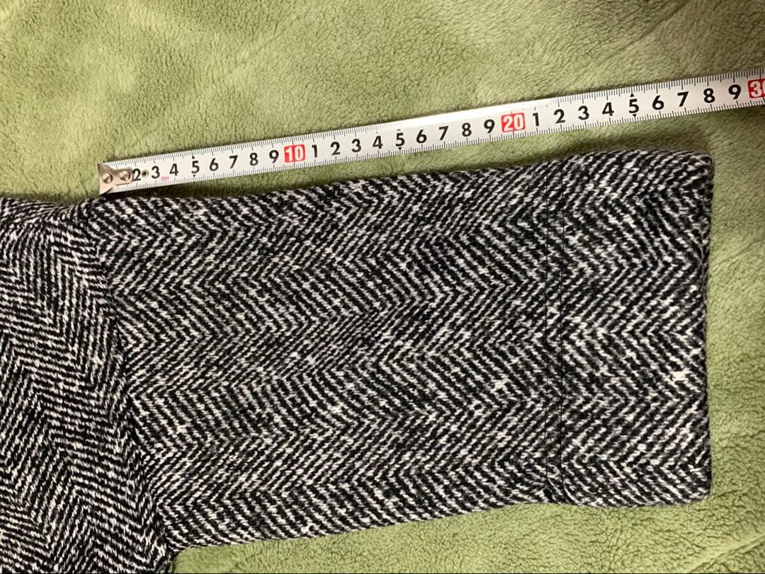 【お値下げ】♡ROSIEE ロージー♡軽量裏起毛ヘリンボーン　コクーンコート