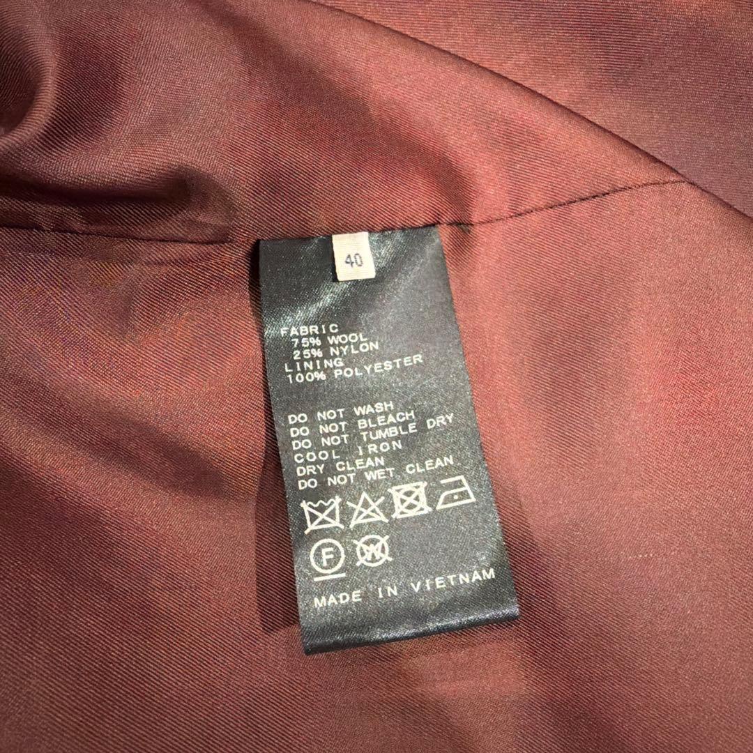 49500円IENA イエナ ダブルフェイスロングチェスターコート マンテコ