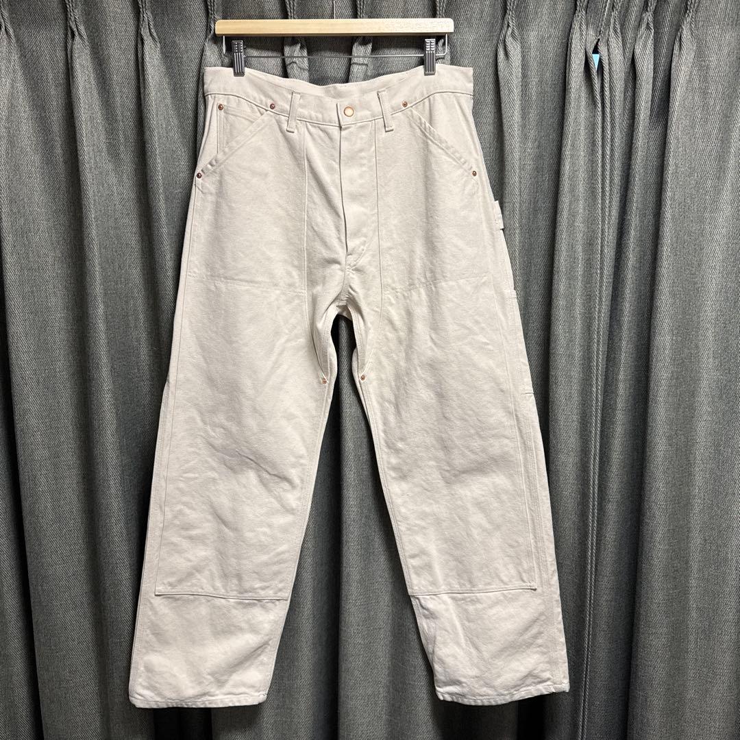 COMOLI コットンダックペインターパンツ ECRU サイズ2 24SS