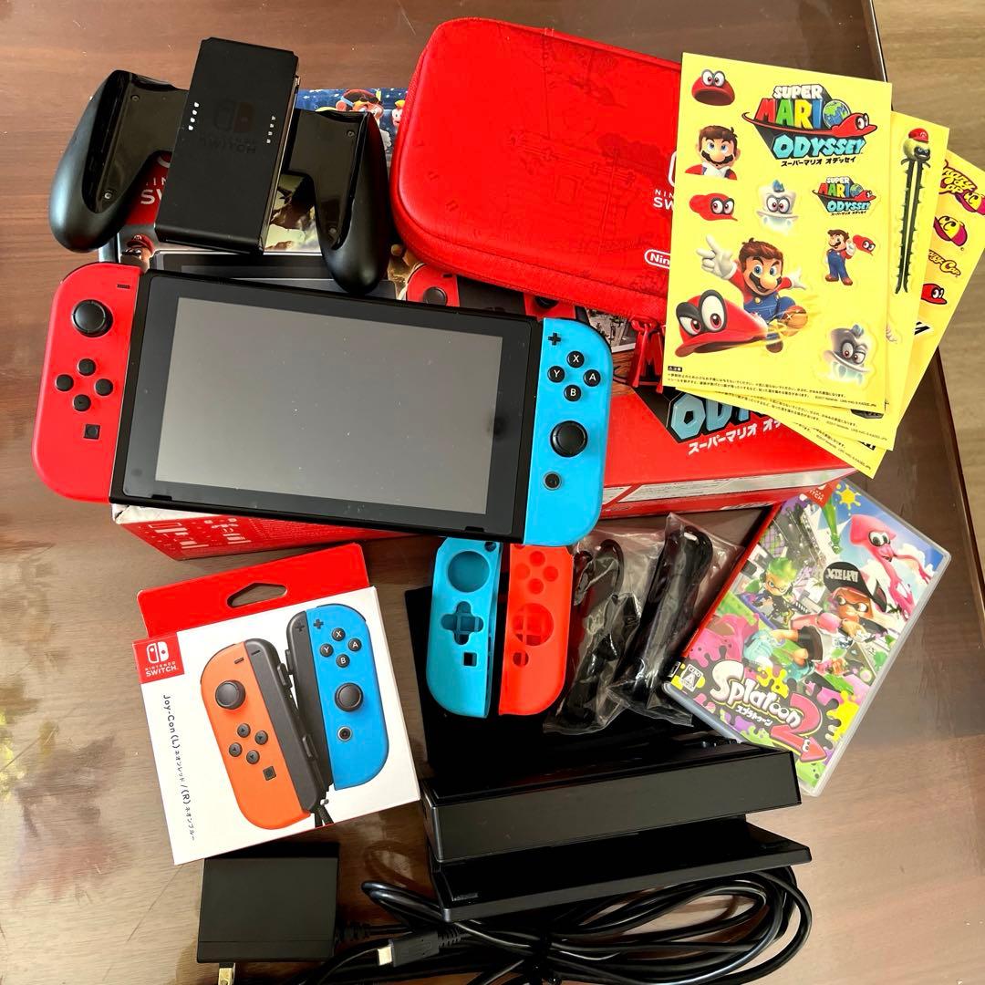 Nintendo Switch 本体 ジョイコン　と　スプラトゥーン2のセット