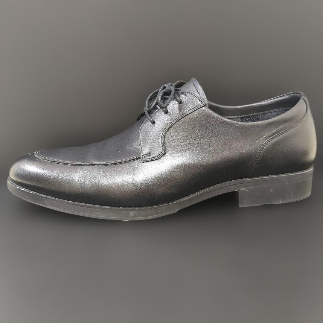 アシックス　ランウォーク　Uチップ　ゴアテックス　ビジネスシューズ　革靴