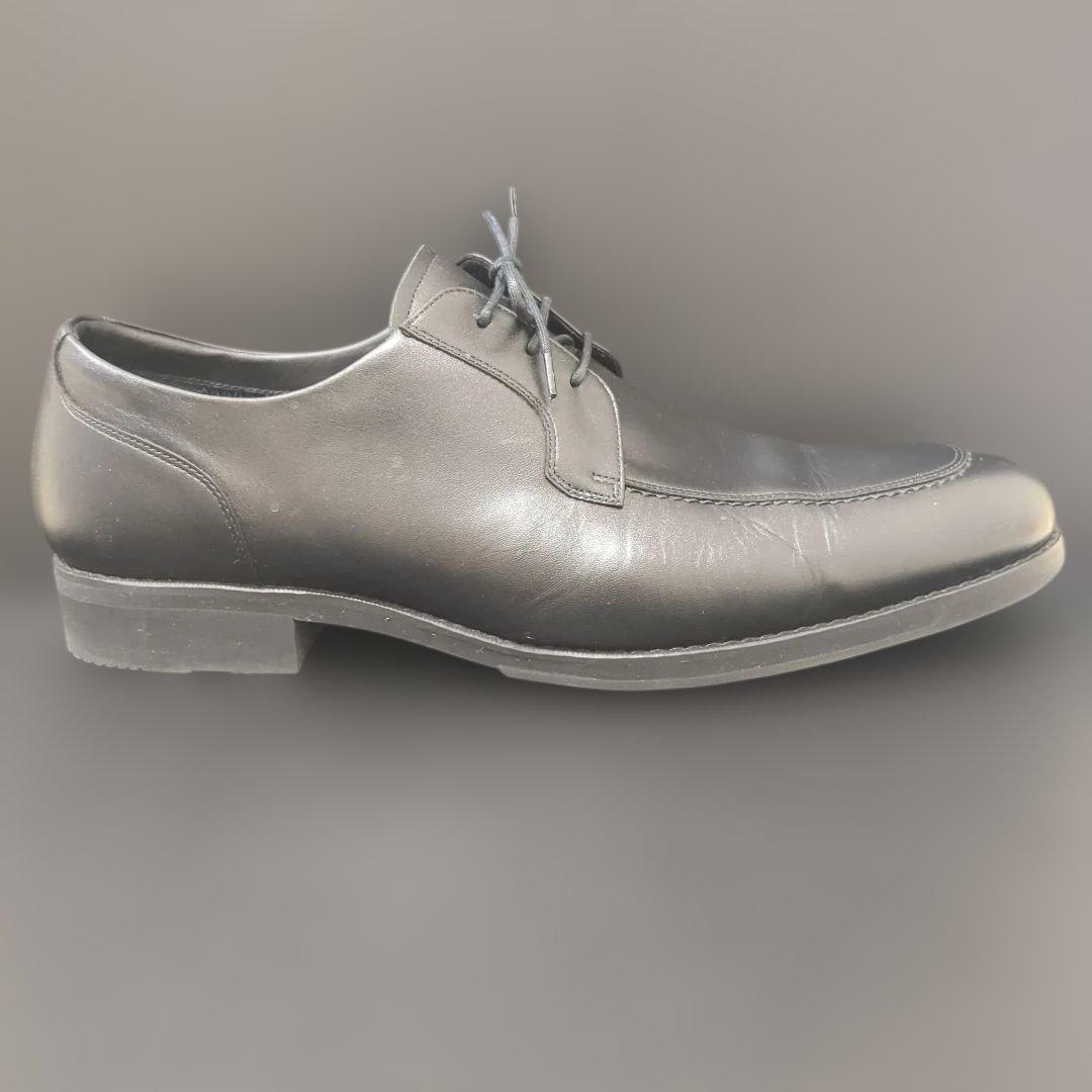 アシックス　ランウォーク　Uチップ　ゴアテックス　ビジネスシューズ　革靴