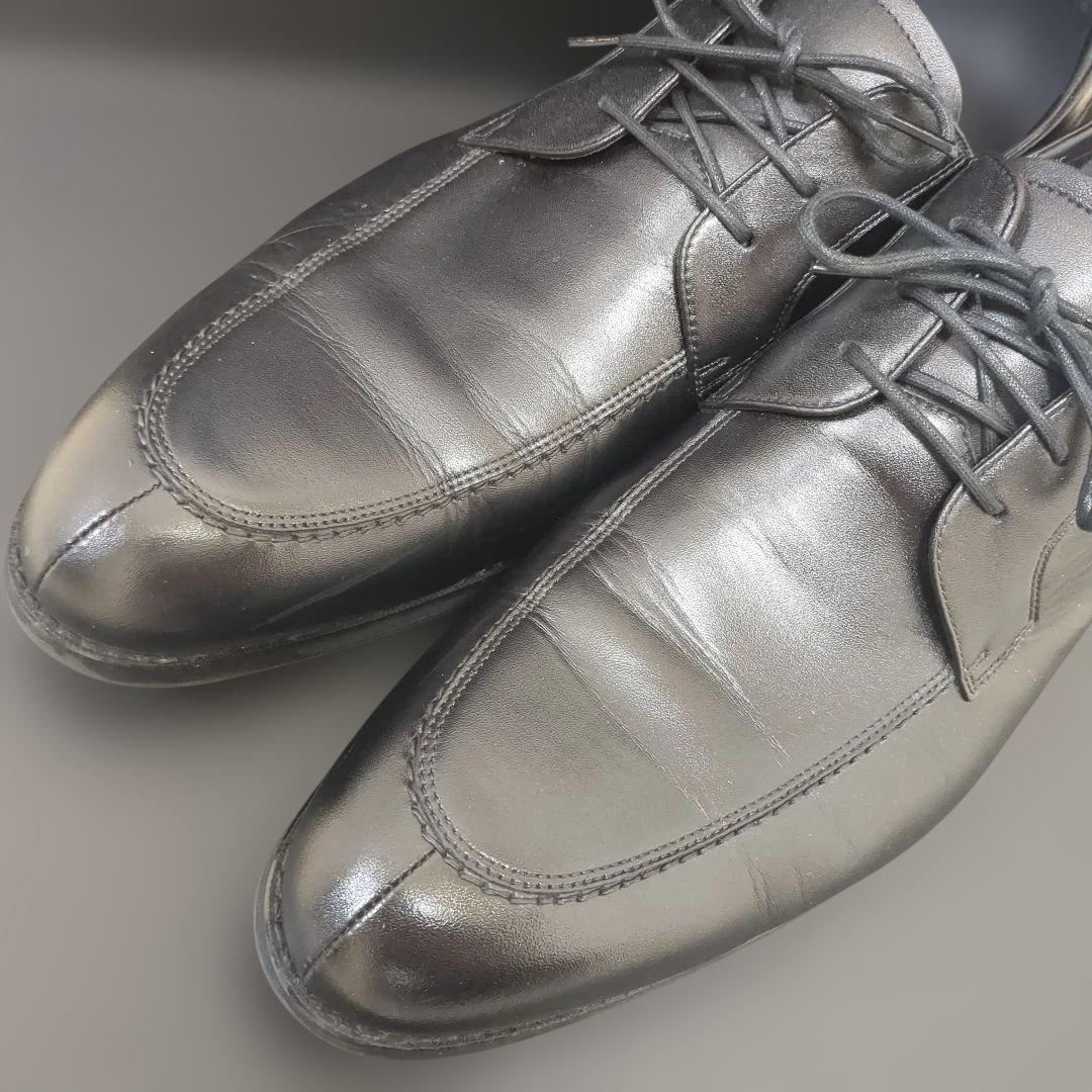 アシックス　ランウォーク　Uチップ　ゴアテックス　ビジネスシューズ　革靴