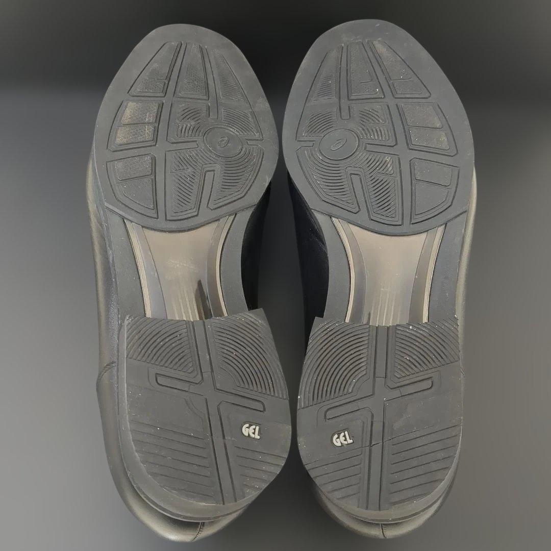 アシックス　ランウォーク　Uチップ　ゴアテックス　ビジネスシューズ　革靴