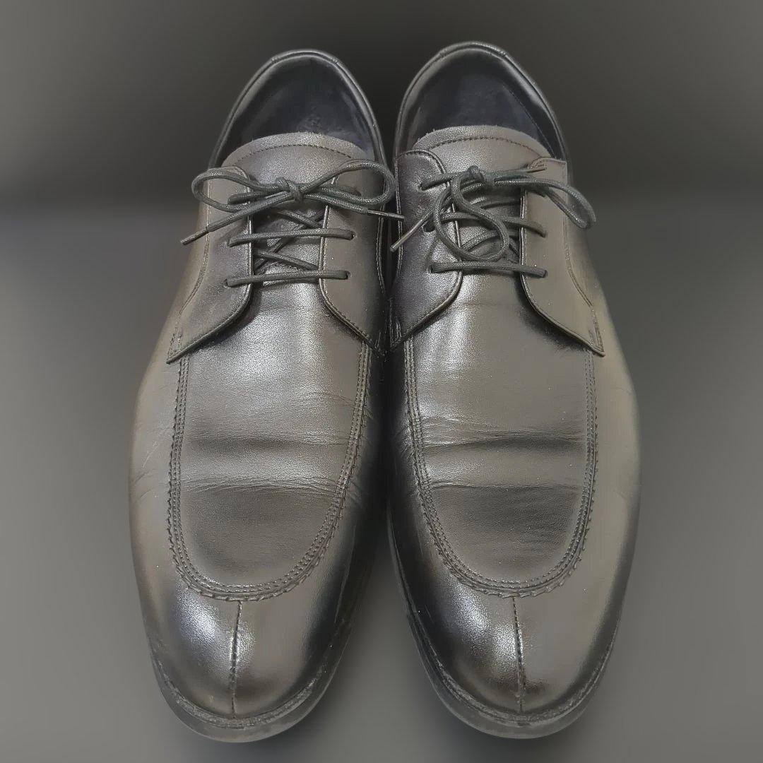 アシックス　ランウォーク　Uチップ　ゴアテックス　ビジネスシューズ　革靴