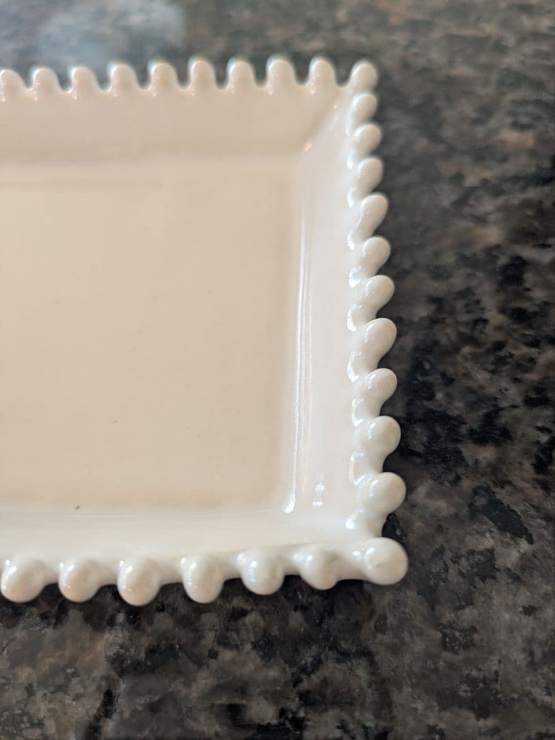 *未使用*　aya courvoisier　スクエアプレート　XS