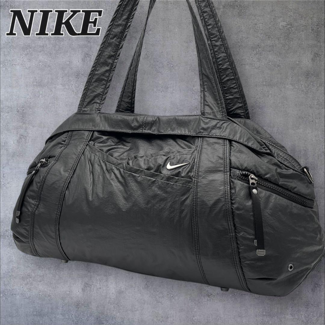 【希少】NIKE archive y2k メタルロゴ ボストンバッグ 旅行鞄