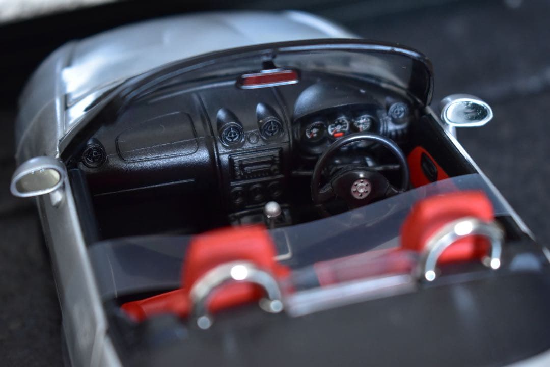 [非売品] 1/18 ディーラー特注 ダイハツ コペン 純正クリスタルケース付き