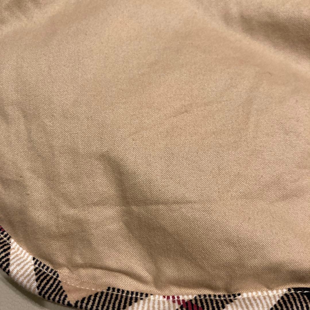 新品　未使用　BURBERRY 羽毛膝掛け　ノバチェック