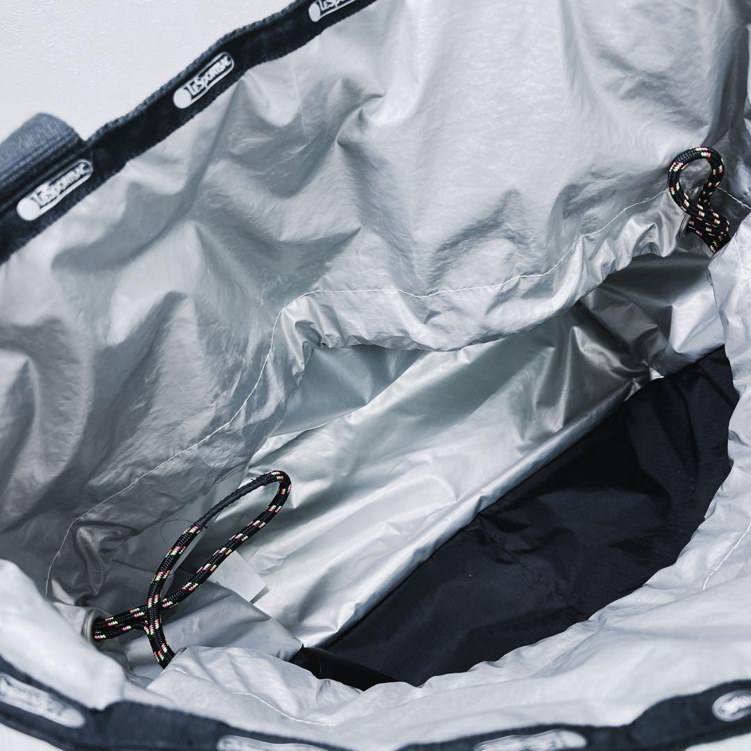 レスポートサック　大草直子コラボ　ドロストリングトート トートバッグ 黒