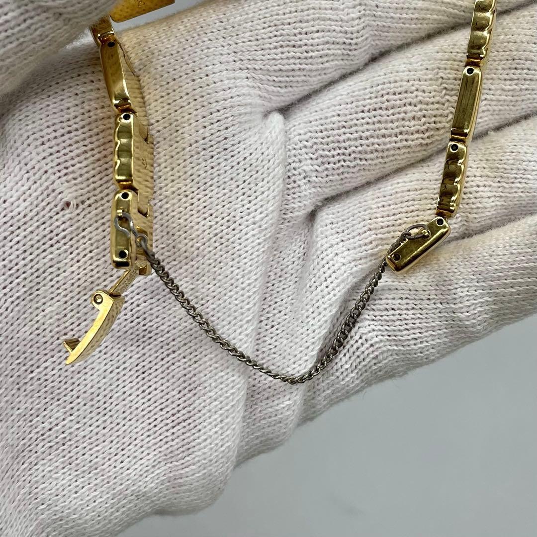 新品電池✨️SEIKO 腕時計 スクエア ゴールド クオーツ