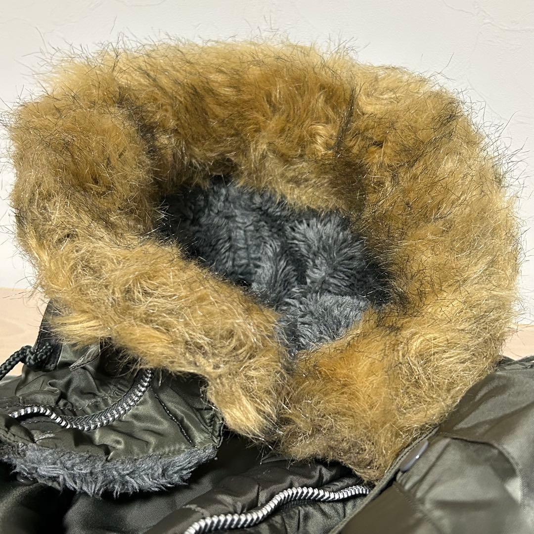 ALPHA アルファ N-3B フライトジャケット カーキ▪XLサイズ