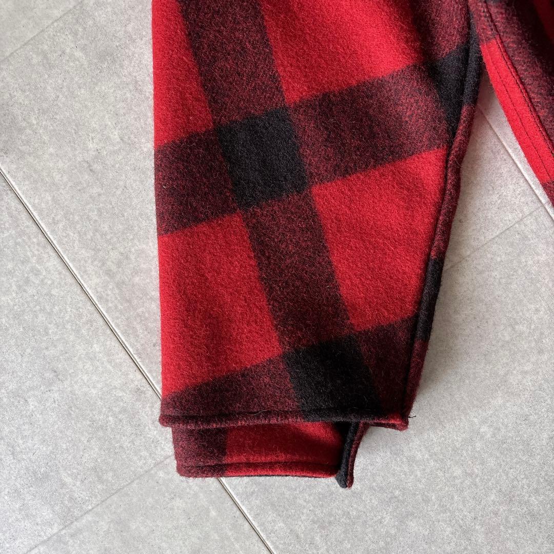極美品✨️フィルソン マッキーノウールクルーザージャケット 42 赤黒 USA製