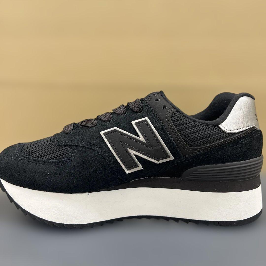 値下げ中601251 [ニューバランス]WL574Z 574+ 厚底23.5