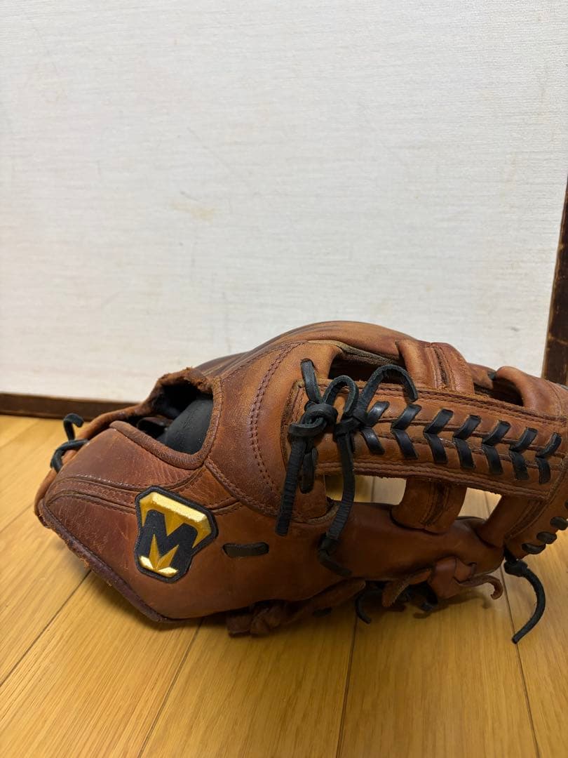 ミツワタイガー軟式内野手グローブコユニ使用