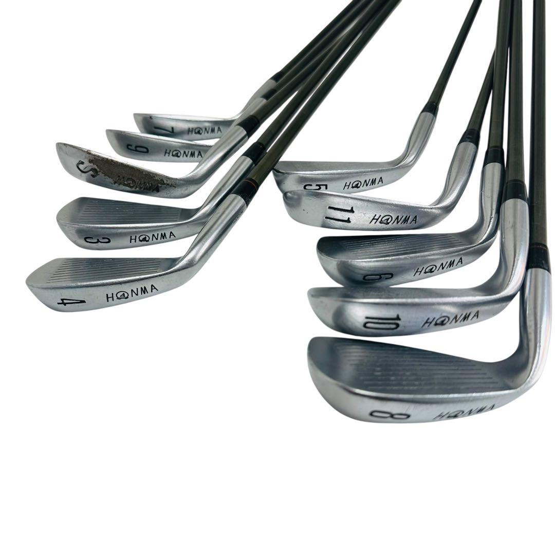 ホンマ LB-606 4S 金モグラ メンズアイアンセット 10本 R　 星4
