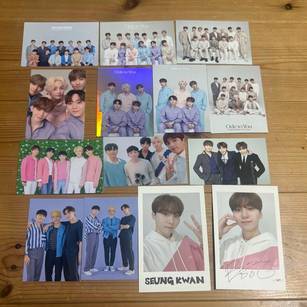 【画像全7枚】SEVENTEEN スングァン トレカ グッズ セット