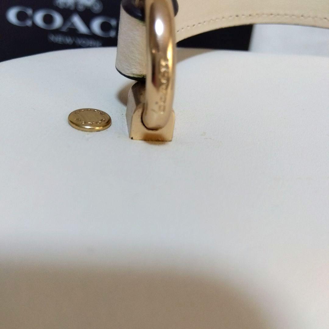 COACH ジョージ ジェム ショルダーバッグ バニティ バッグ レザー