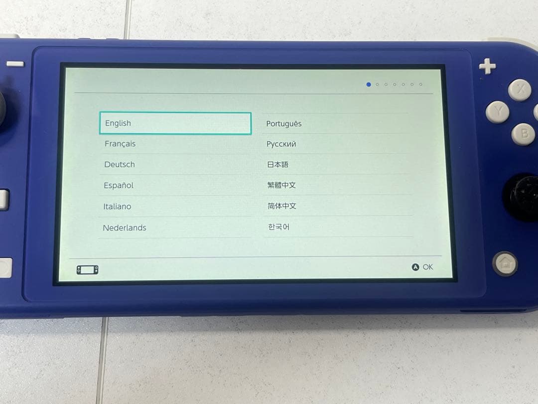 [現状品] Nintendo Switch Lite ブルー