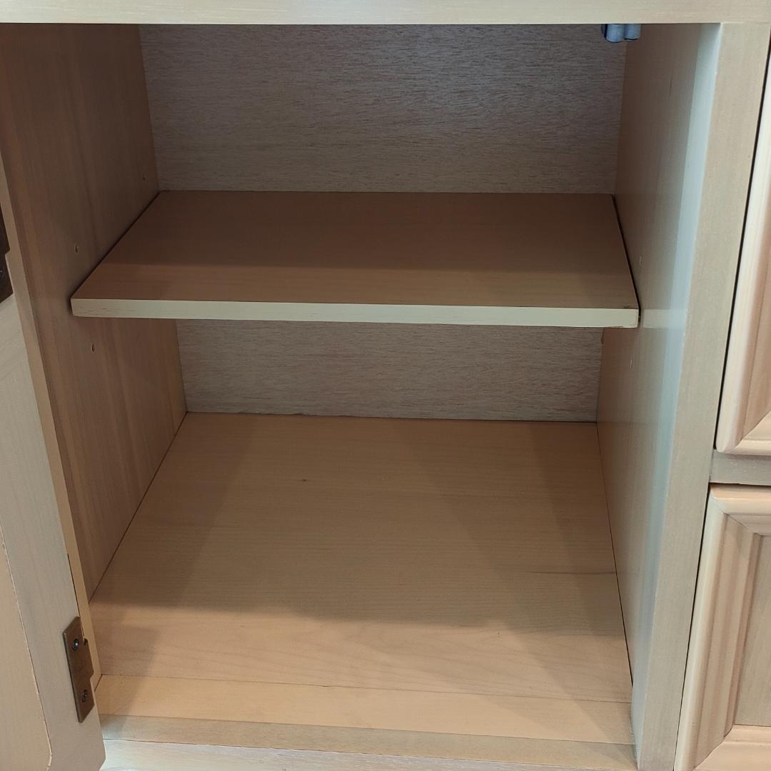 フレンチ　アンティーク　チェスト　引出し5杯　開き扉