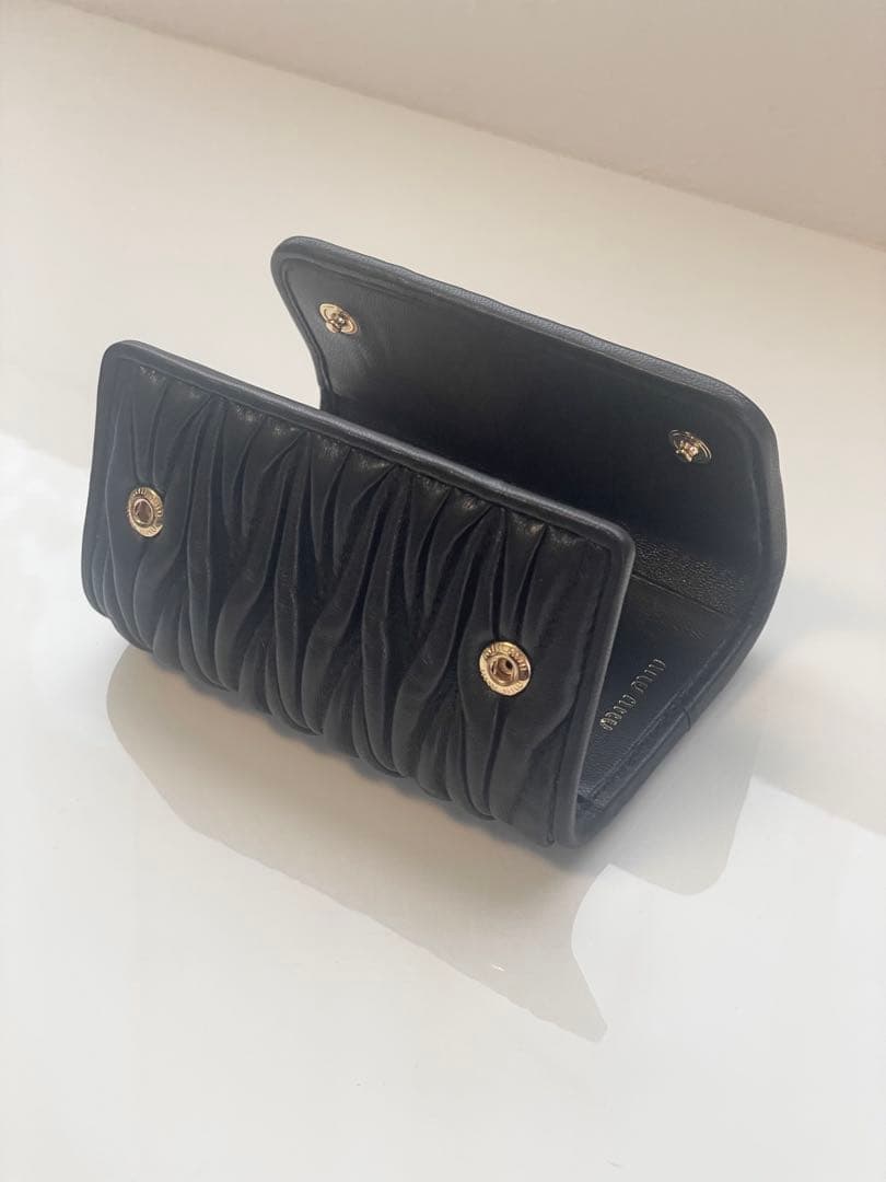 【新品未使用】MIUMIU キーケース マテラッセ 5PG222 N88