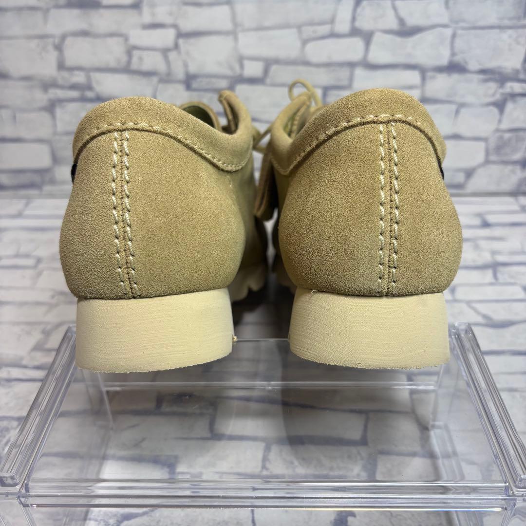 未使用級 Clarks クラークス ワラビーブーツ ゴアテックス ビブラムソール