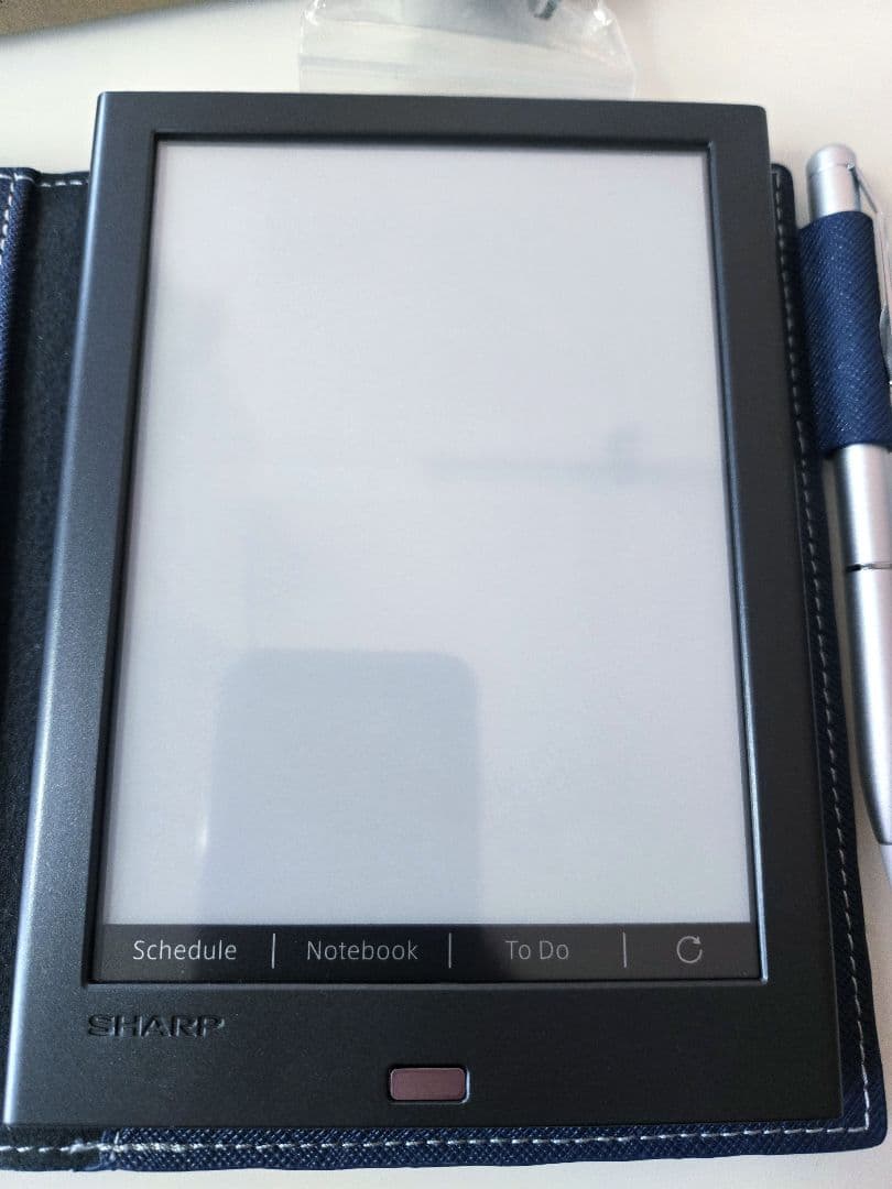 シャープ 電子ノート WG-PN1 手帳機能付き 電子ペーパーディスプレイ搭載
