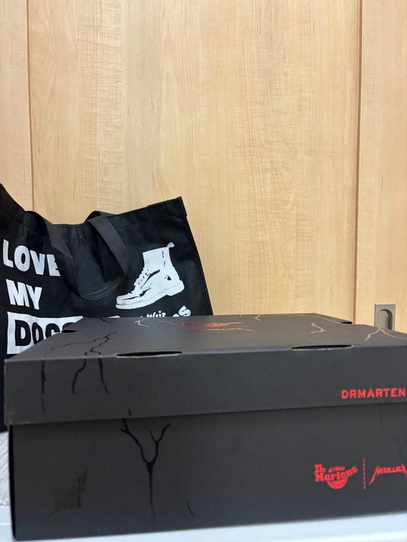 Dr.Martens 1460 llica Skull UK6 8ホール