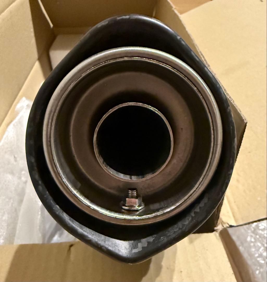 KTM390アドベンチャー　MIVV カーボンファイバー スリップオンマフラー