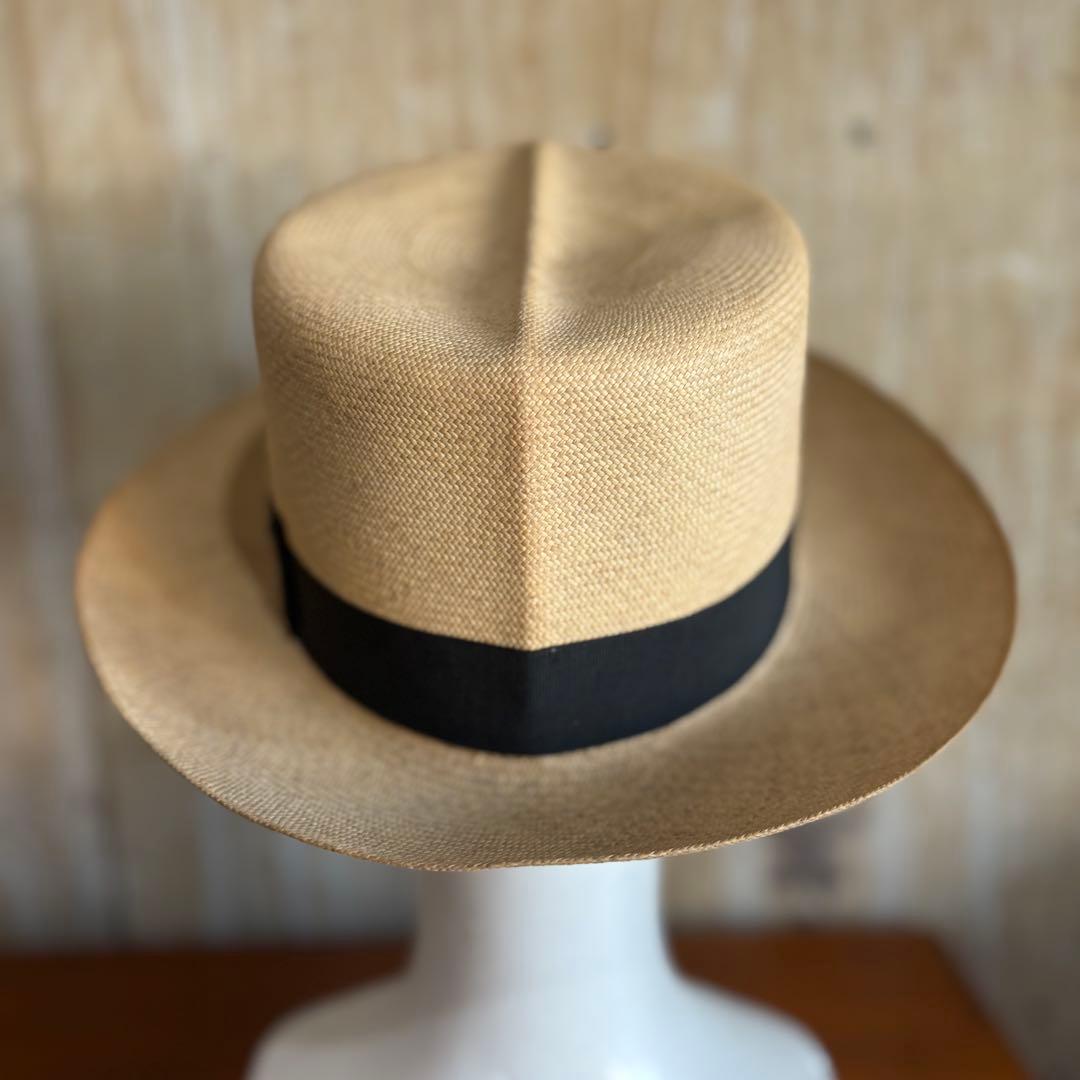 Genuine Panama HAT ヴィンテージ　パナマハット 7 57