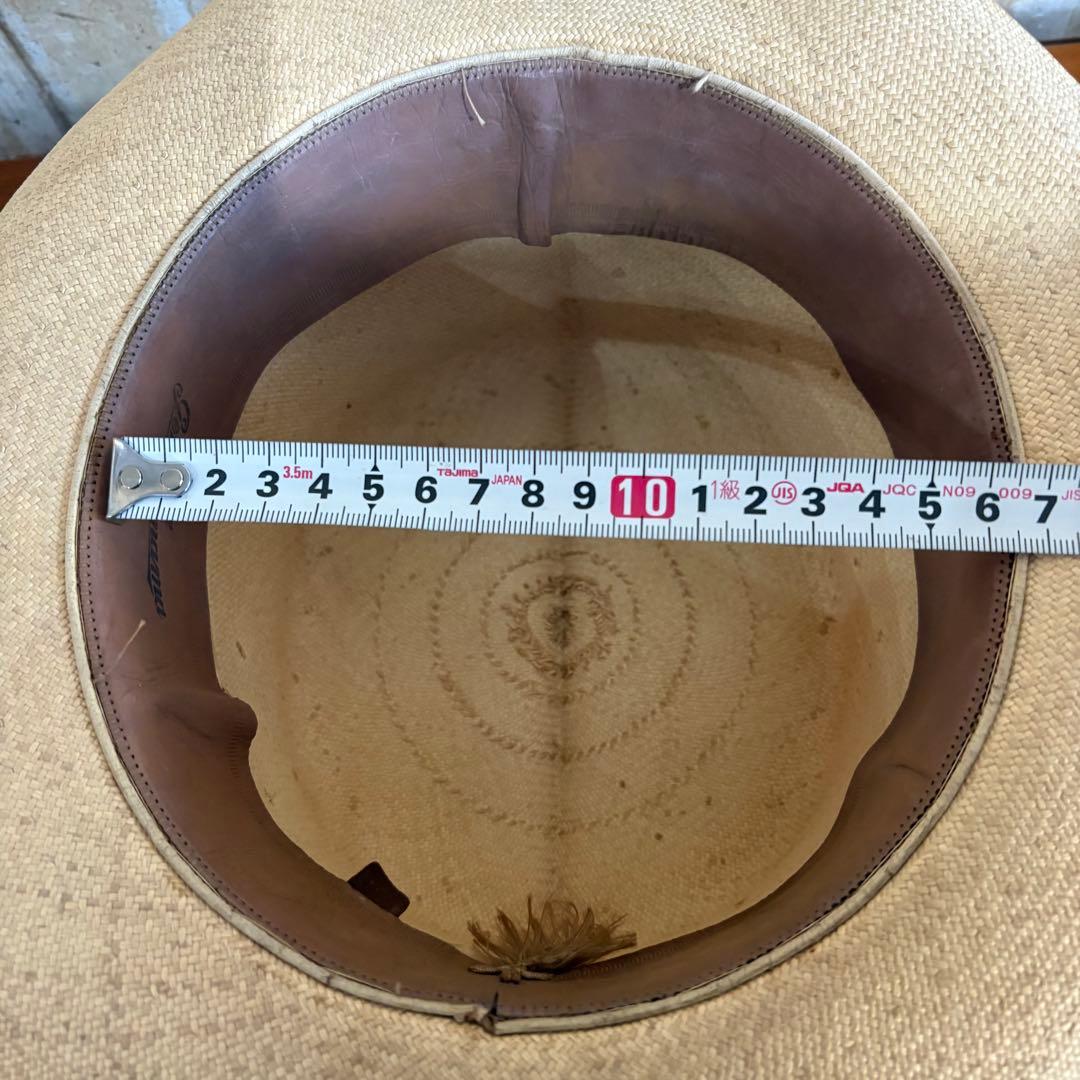 Genuine Panama HAT ヴィンテージ　パナマハット 7 57