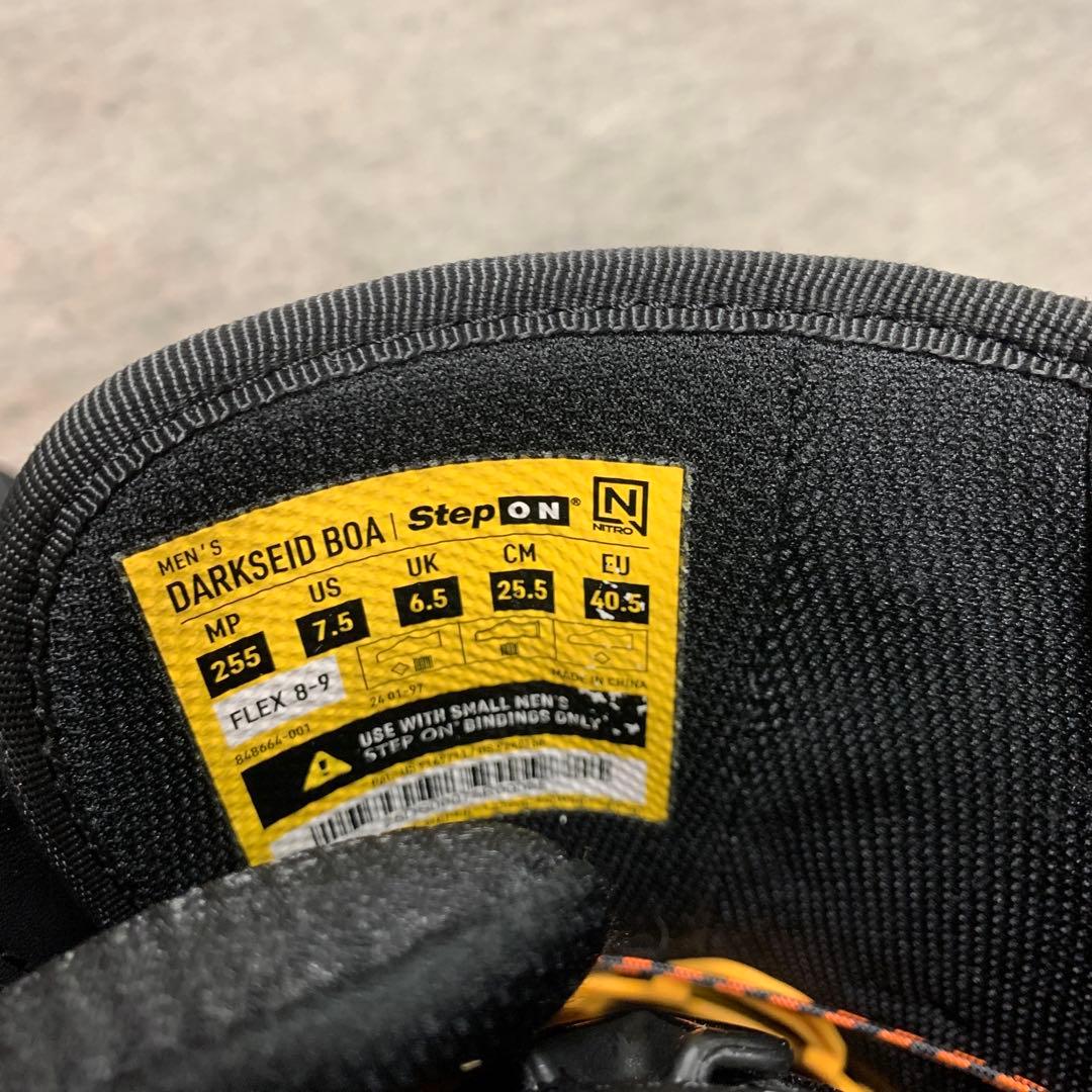 NITRO ステップオン　Step On darkseid 25.5cm