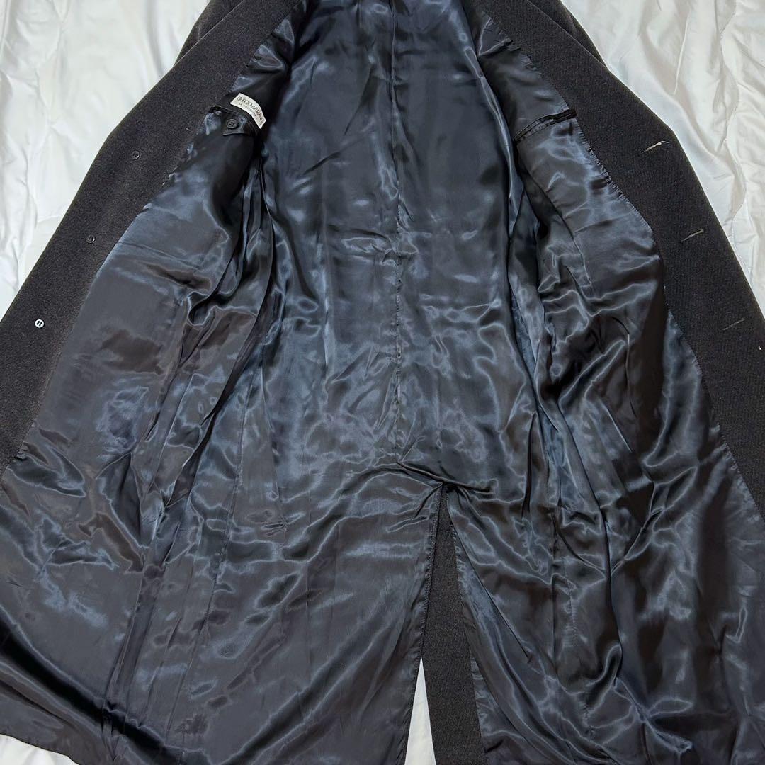 GIORGIO ARMANI アルマーニ ウール シングル チェスターコート