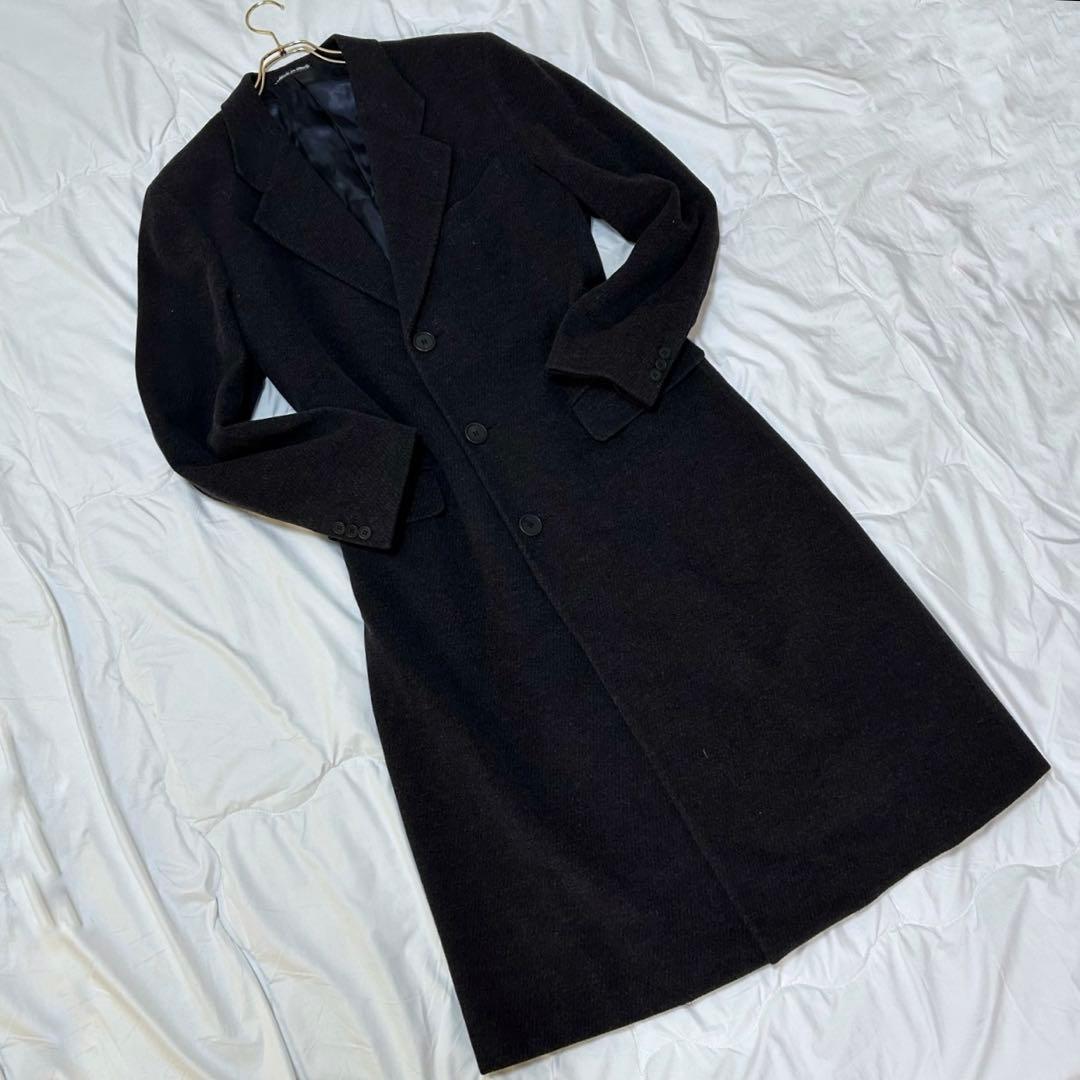 GIORGIO ARMANI アルマーニ ウール シングル チェスターコート