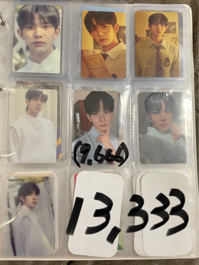 ヒスン コンプ まとめ売り セット アルバム トレカ