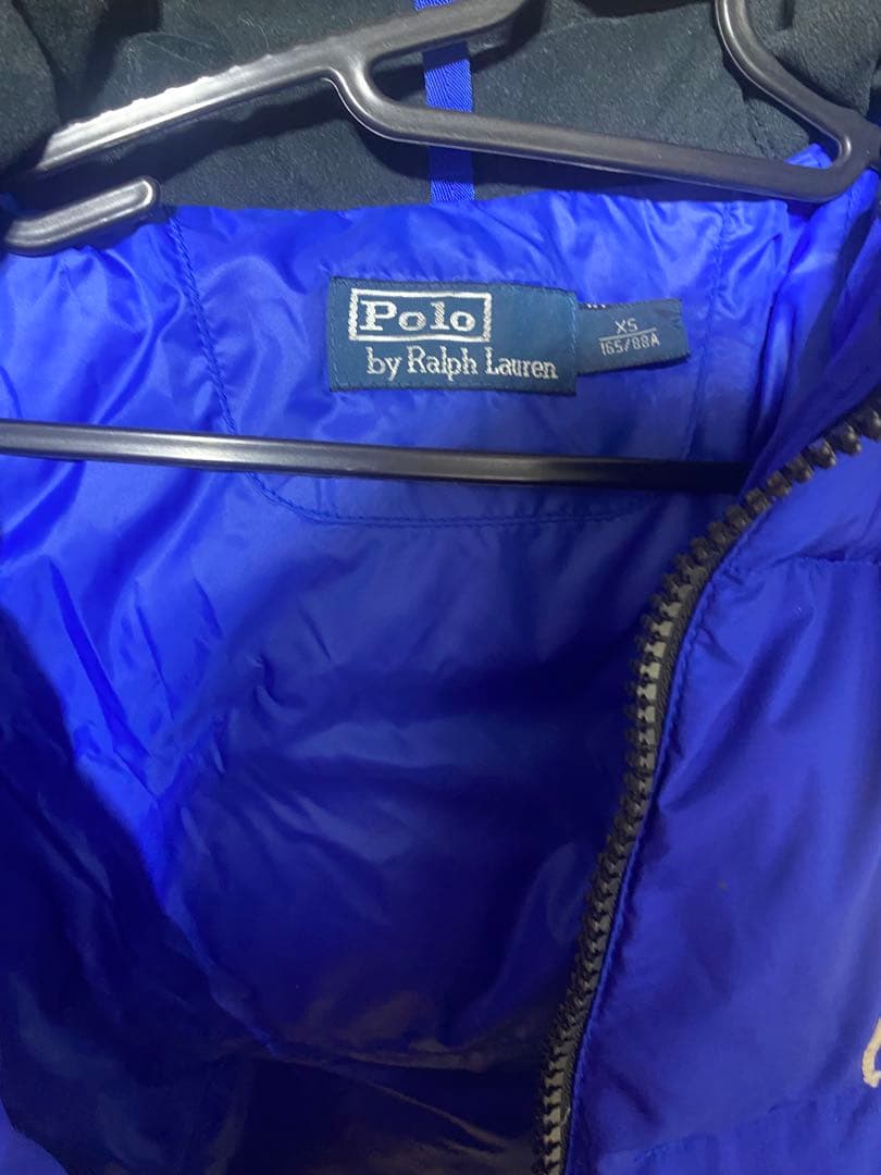 polo ralph lauren ダウンベスト 青 ブルー